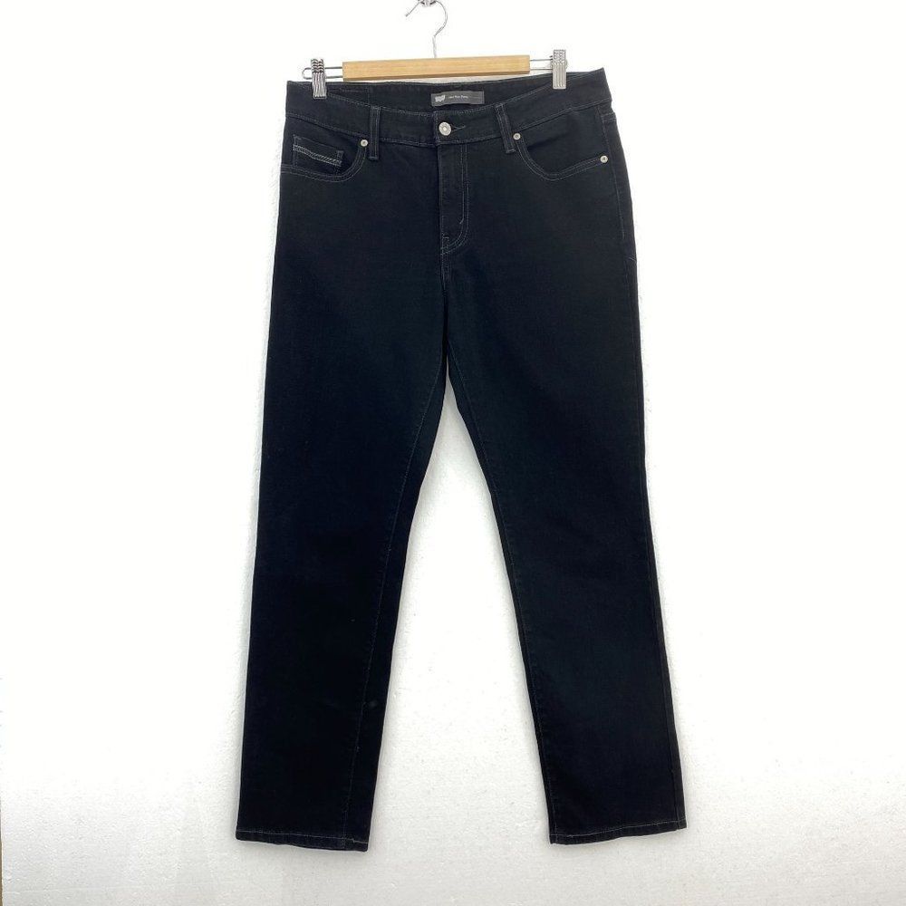LEVI STRAUSS Black Mid Rise Skinny Jeans 32x29